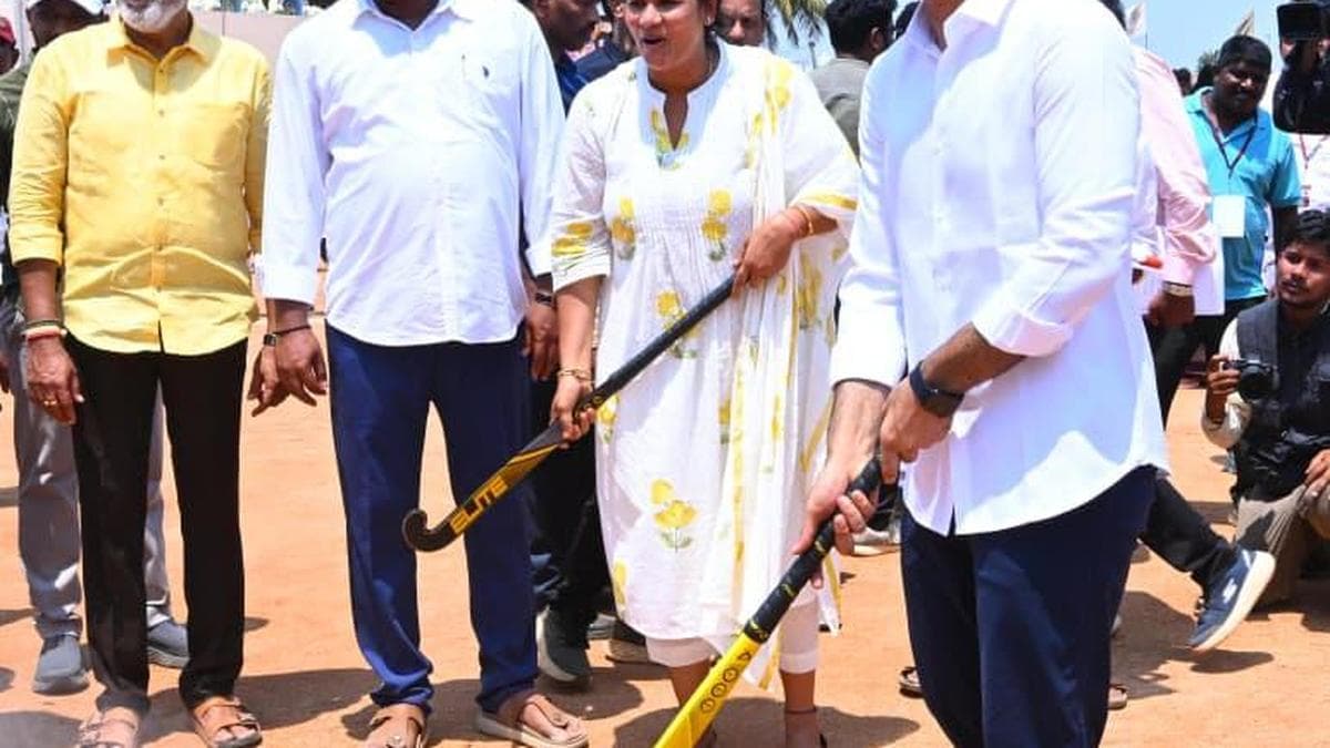 Lokesh inaugurates cricket stadium built at ₹10-cr. cost in Tirupati
