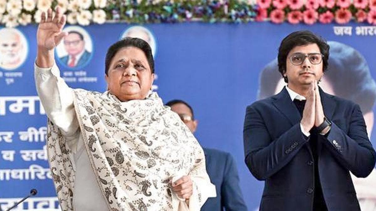 Mayawati 'frees' nephew Akash Anand from BSP after his father-in-law quits politics