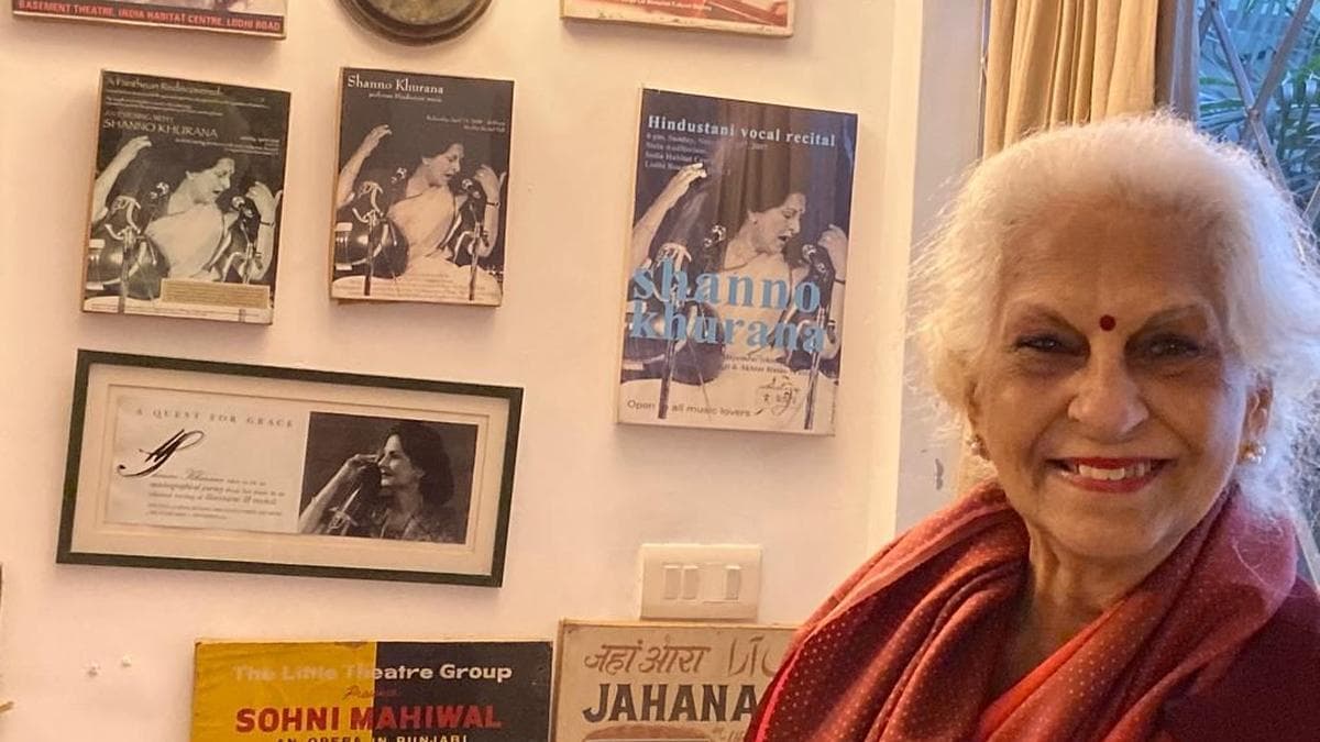 Shanno Khurana: At 98, music remains her constant companion