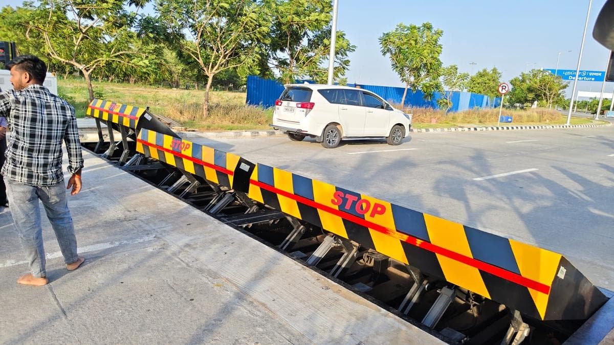 Tiruchi airport gets an advanced system to block and immobilise hostile vehicles