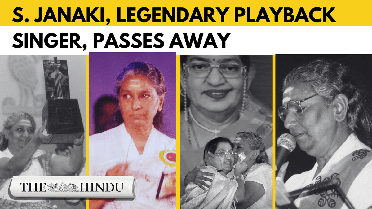Watch: ‘Nightingale of South India’ S. Janaki passes away at 88