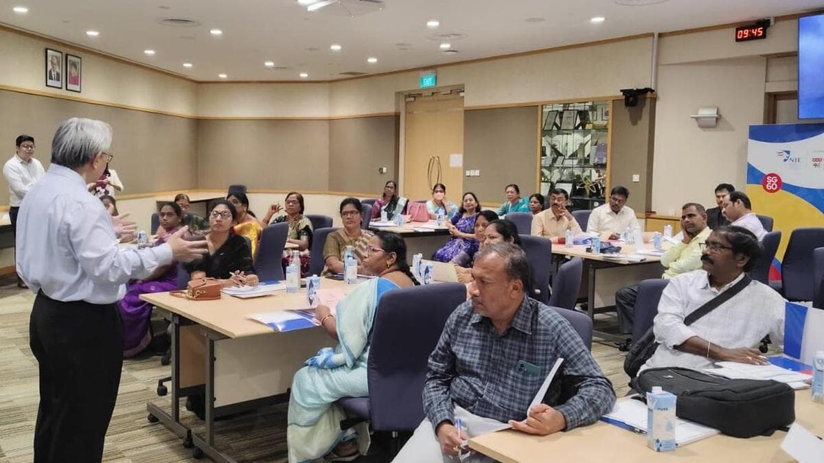 Andhra Pradesh sends 37 teachers to Singapore for training; 29 more to follow in Finland