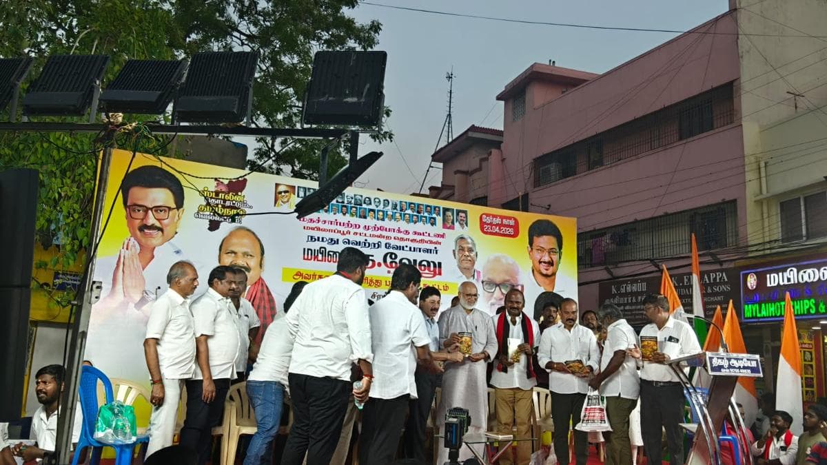 Vote for DMK govt. to prevent division of T.N., says M.A. Baby