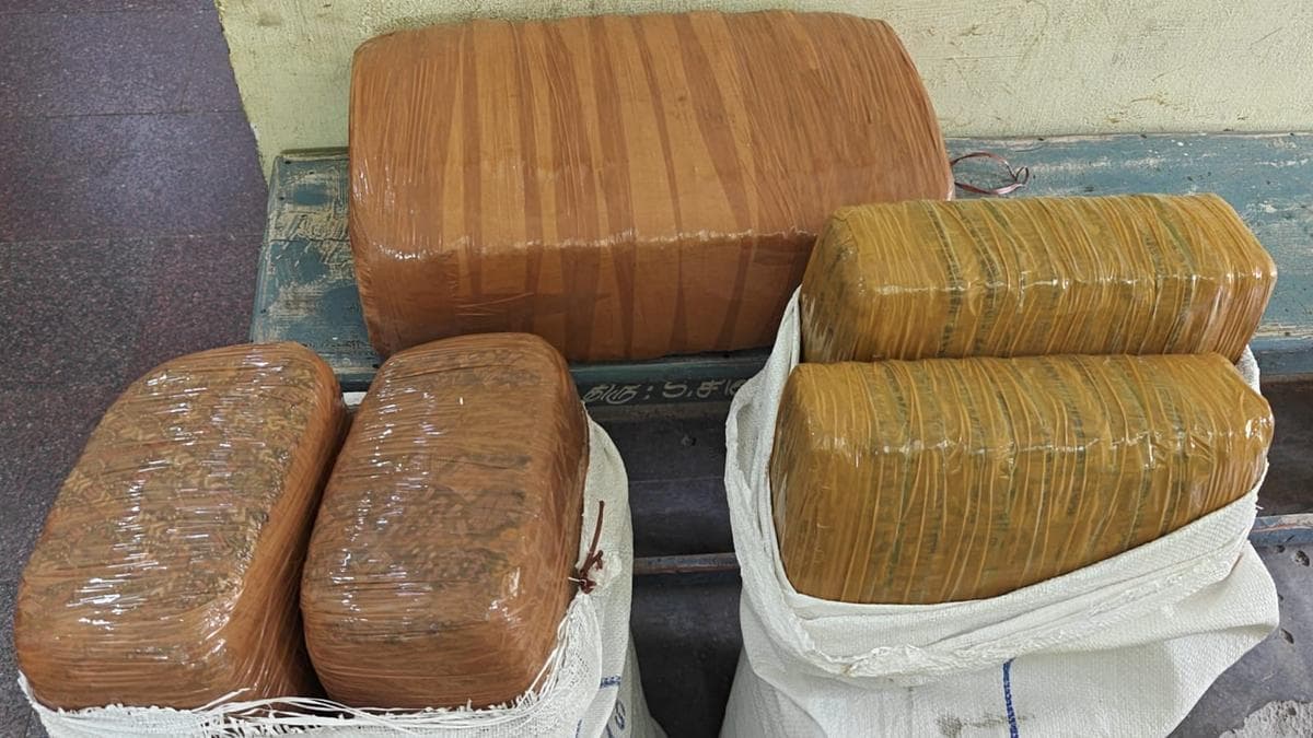 68 kg of ganja seized from express train at Jolarpet railway station