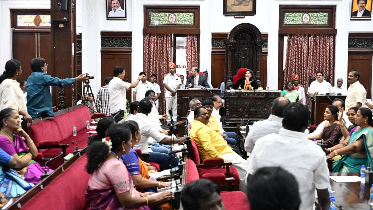 VCK councillors stage walk out over placement of Ambedkar’s photo in Chennai Corporation council hall