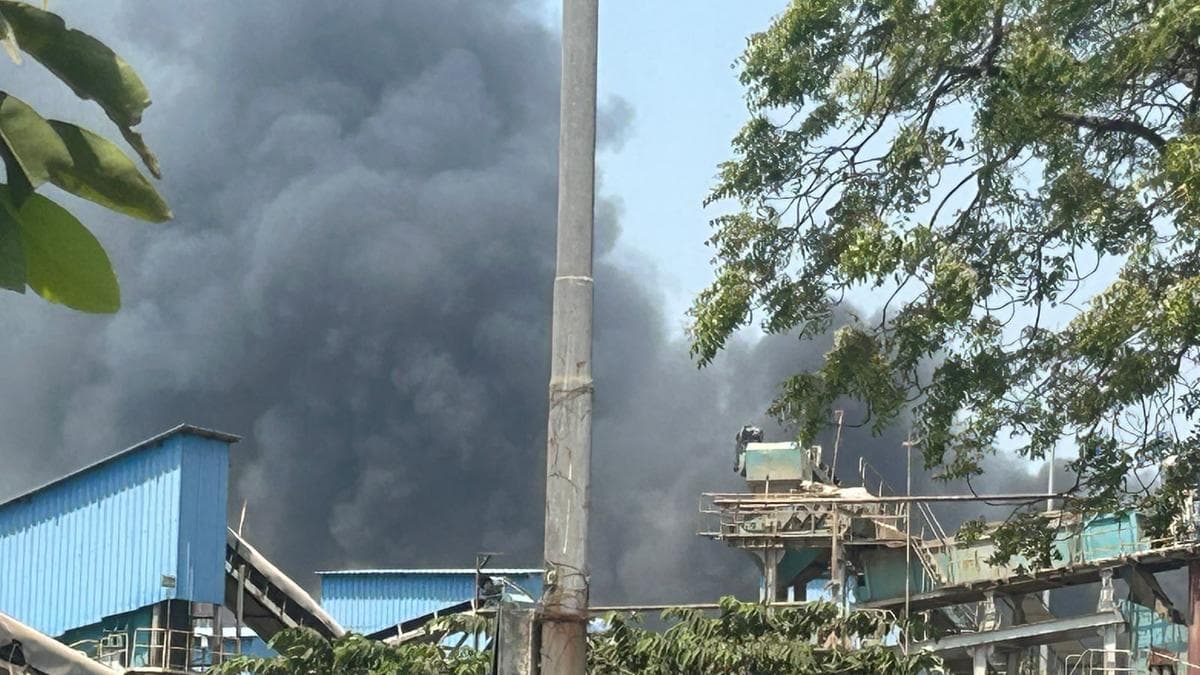 Fire breaks out at Kodungaiyur dumpyard