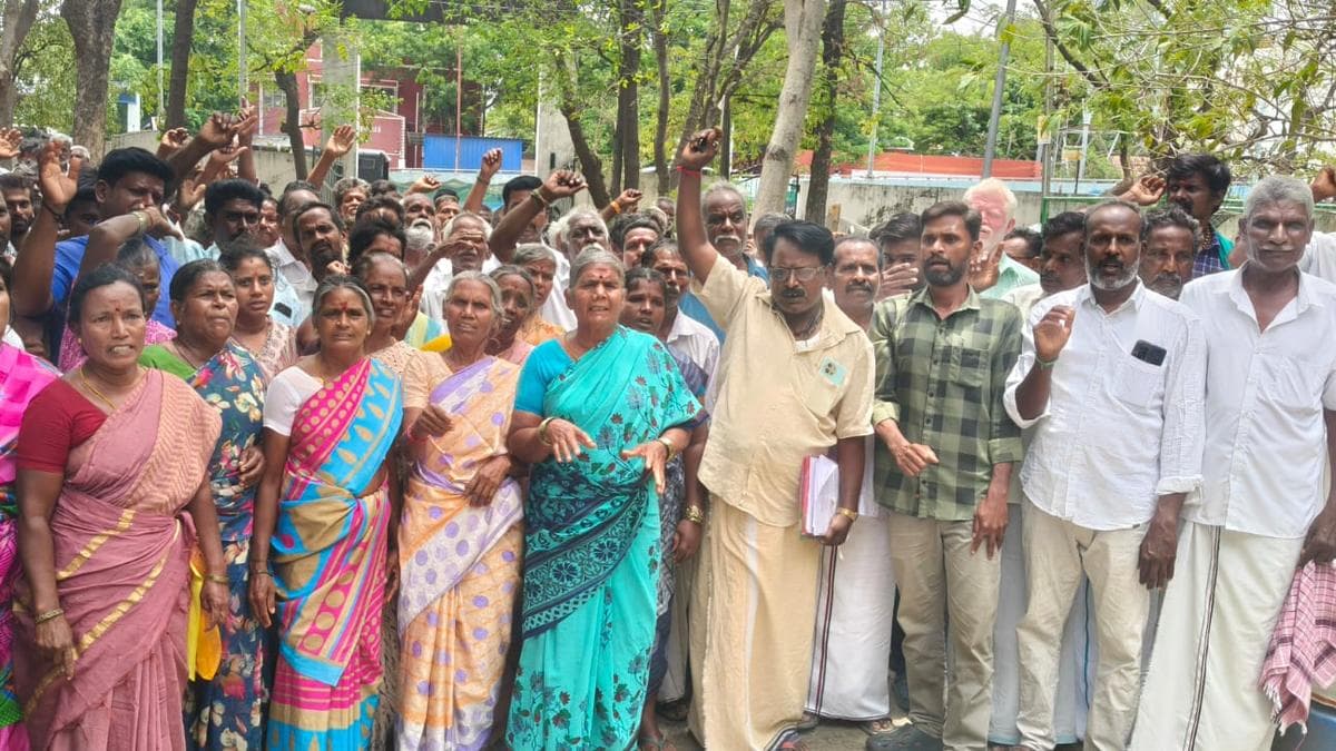 Farmers oppose land acquisition for proposed Nandan Link Canal project in Tiruvannamalai