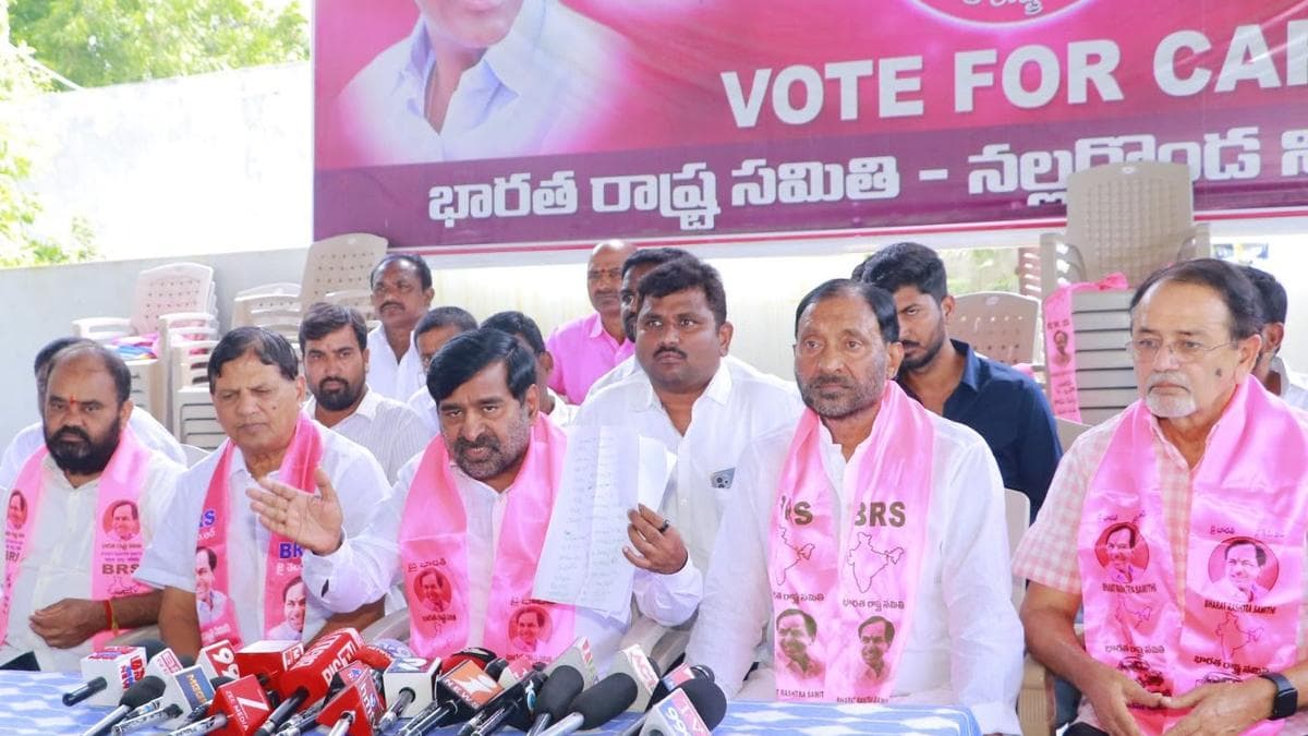BRS blames Congress Govt. for AP diverting huge Krishna water