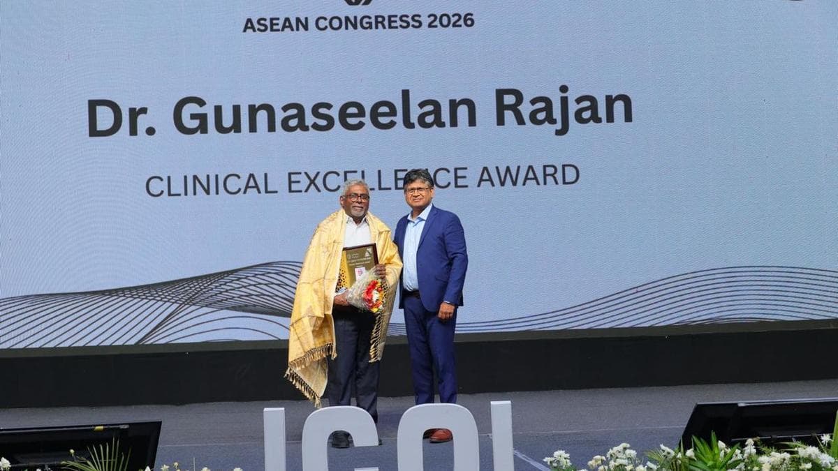 Chennai oral and maxillofacial surgeon receives ICOI Clinical Excellence Award