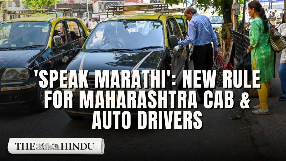 Maharashtra makes Marathi mandatory for cab and auto drivers