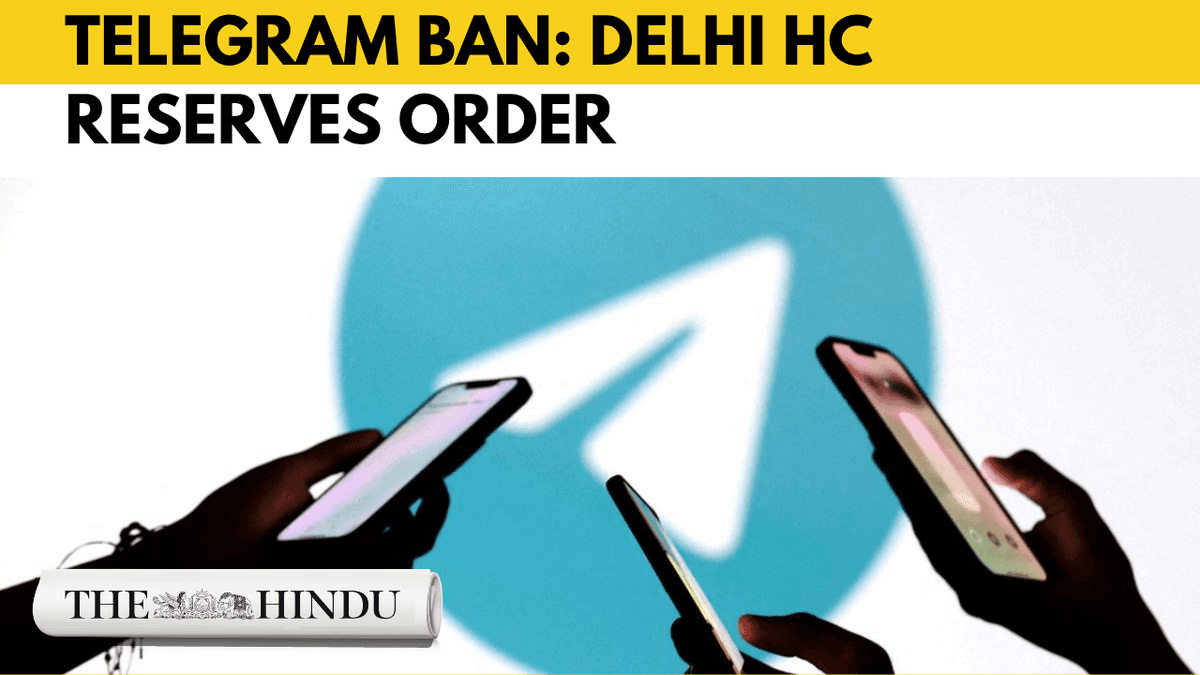 Delhi HC reserves judgment on Telegram’s plea challenging temporary ban ahead of NEET retest